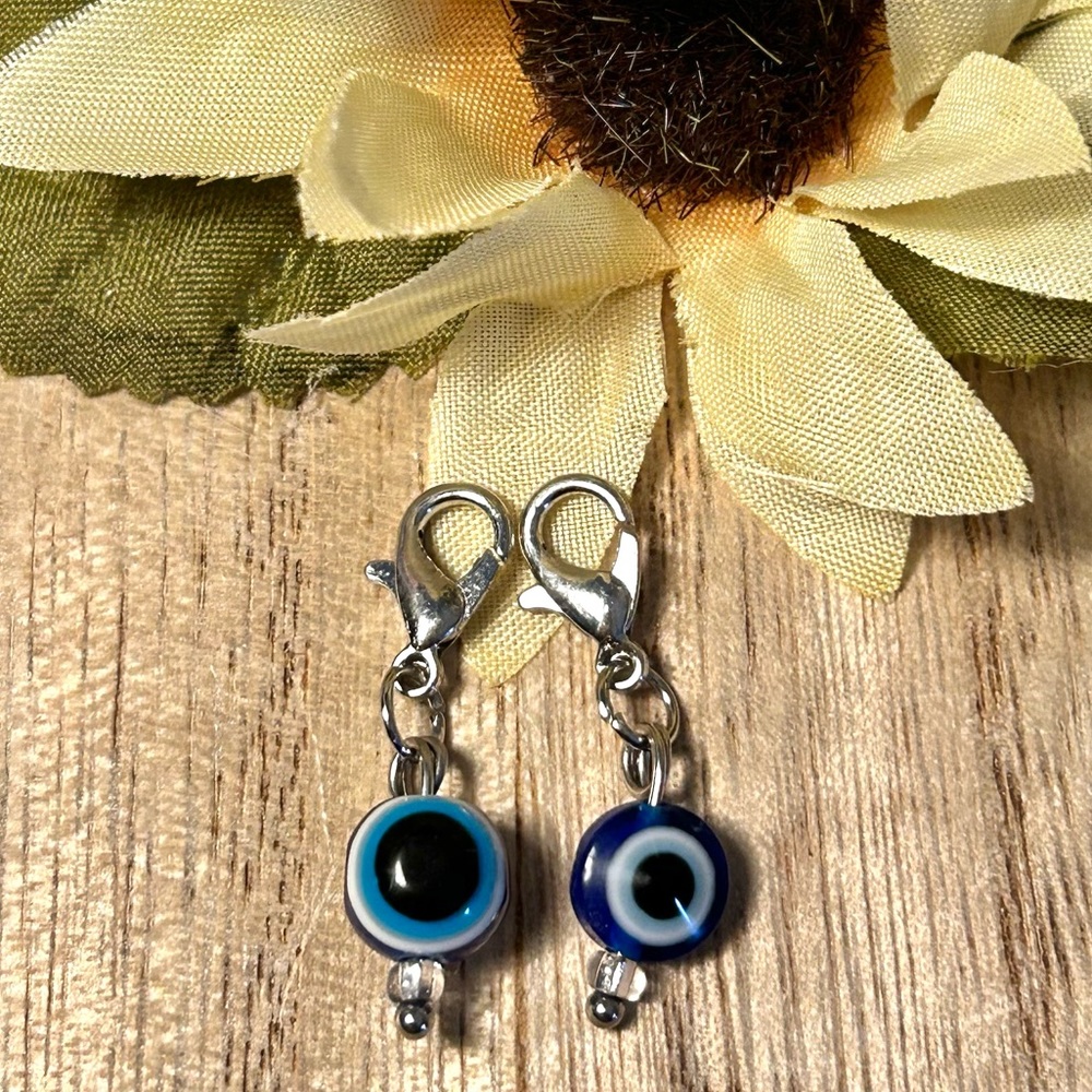 Dark Blue Evil Eye Charm